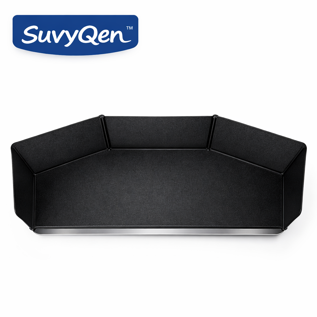 SuvyQen™ EmberFold™ Expandable Stove Shield