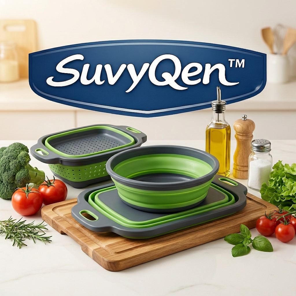 SuvyQen™ FlexiNest™ Collapsible Kitchen Set