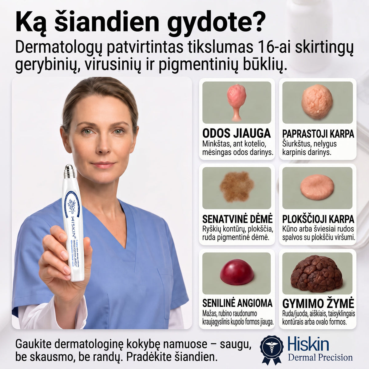✅𝐎𝐟𝐢𝐜𝐢𝐚𝐥𝐢 𝐩𝐫𝐞𝐤ė𝐬 ž𝐞𝐧𝐤𝐥𝐨 𝐩𝐚𝐫𝐝𝐮𝐨𝐭𝐮𝐯ė Hiskin® 𝟕 𝐝𝐚𝐲 𝐊𝐚𝐫𝐩𝐮𝐜𝐢𝐮 𝐢𝐫 𝐝𝐞𝐦𝐢𝐲 𝐯𝐚𝐥𝐢𝐤𝐥𝐢𝐬(Neskausmingas, be pėdsakų rutulinis rutulinis) 🚀