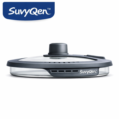 SuvyQen™ GlideVault™ Smart Lid & Steam Control System
