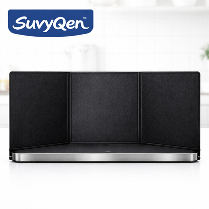 SuvyQen™ EmberFold™ Expandable Stove Shield