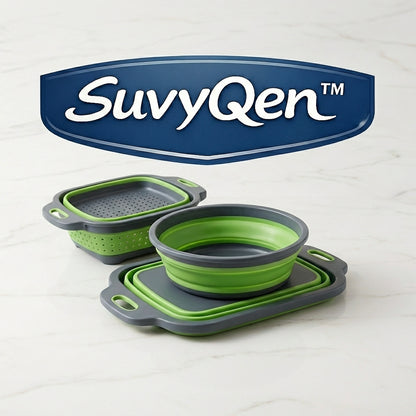 SuvyQen™ FlexiNest™ Collapsible Kitchen Set